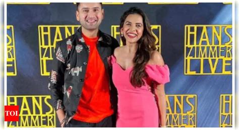 Siddharth Chandekar and his wife Mitali Mayekar attend Hans .